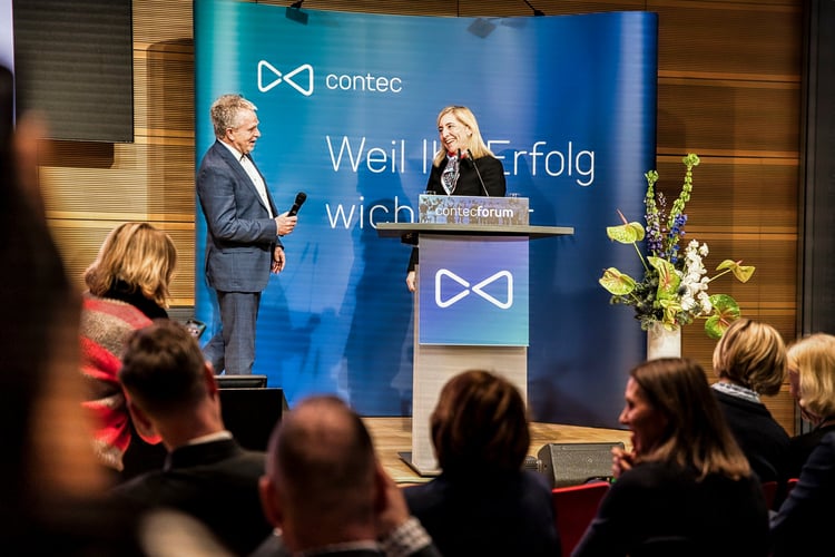 Bundesgesundheitsministerin Nina Warken mit Detlef Friedrich