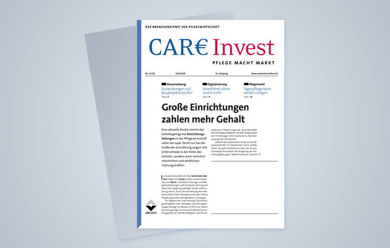 Vergütungsstudie in der CAREInvest